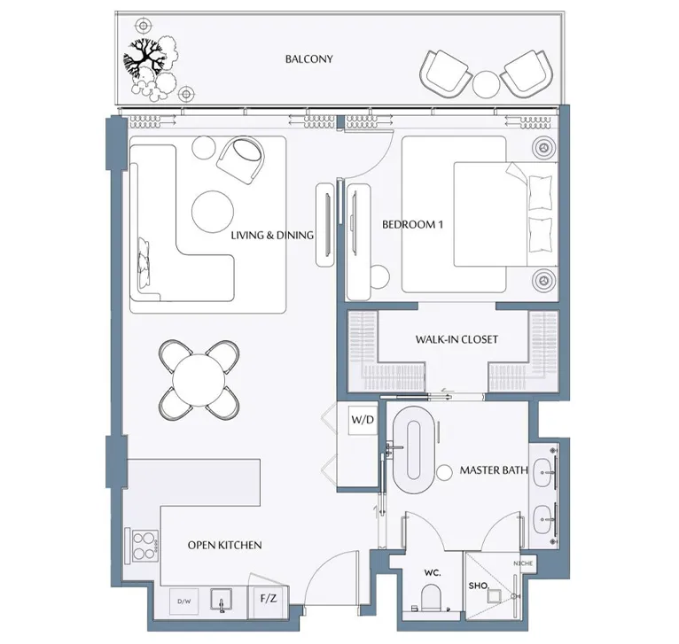 1 Bedroom