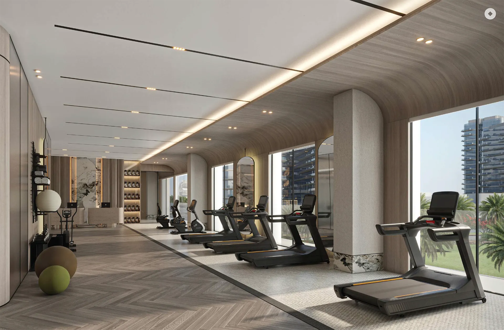 Movement, Made Gentle
Whether within the state-of-the-art gym or outdoors beneath shaded palms, movement at MIRASOL II unfolds effortlessly. Here, fitness is woven into the rhythm of daily life—not a pause from it.
